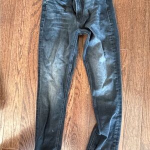 MOTHER mid rise dazzler flood Slim Fit Jeans